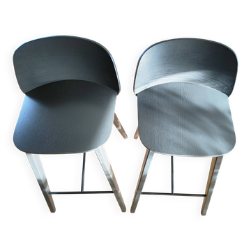 Chaises hautes en bois