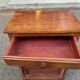 Art Deco bedside table in solid wood 1960