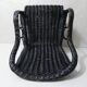 Vintage children's size rattan armchair