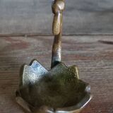 Brass candle holder