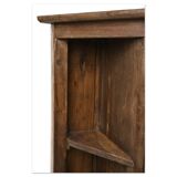 Wooden corner cabinet with 8 drawers