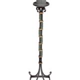 Wrought Iron Candle Stand With Beads Denmark