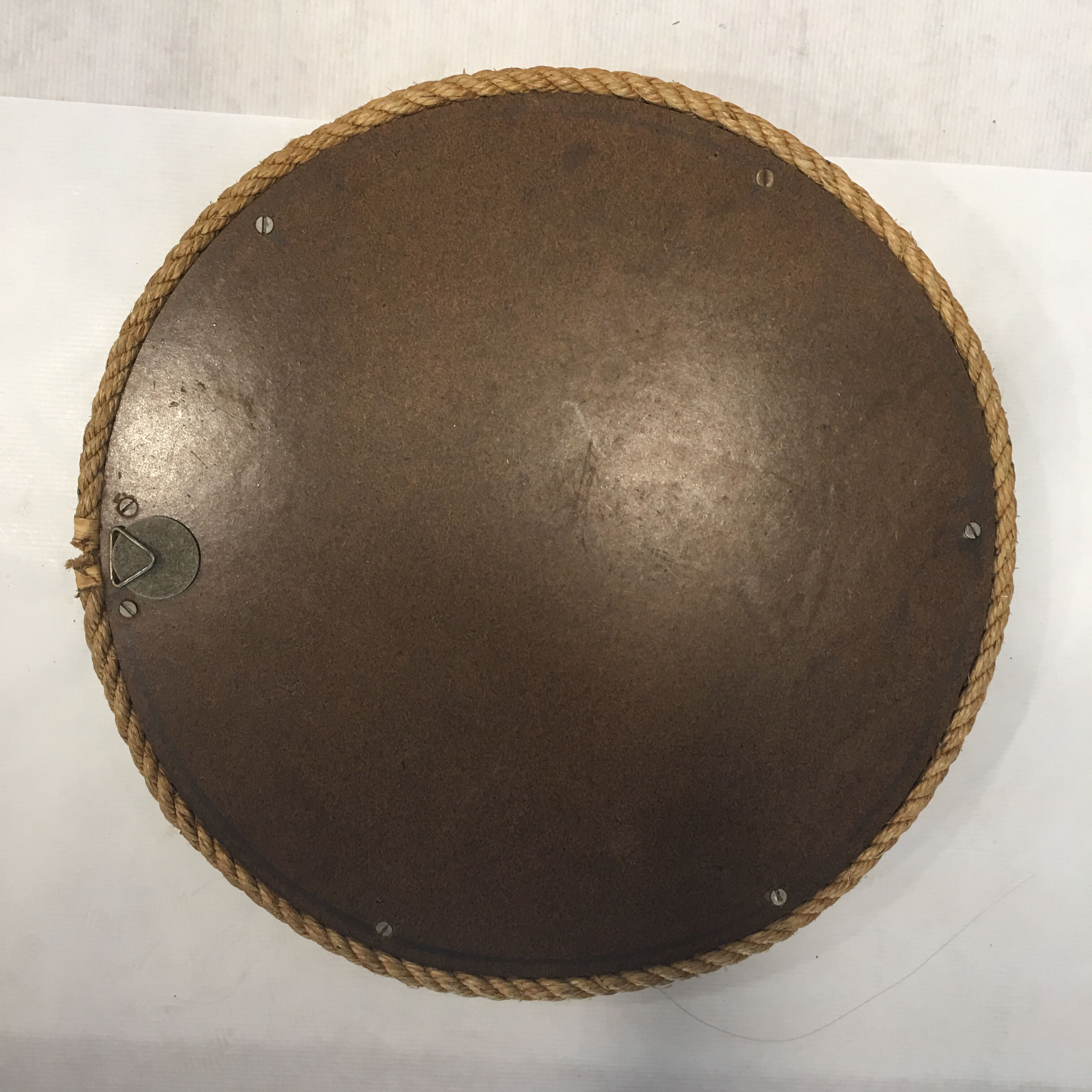 Round mirror string vintage 34cm diameter