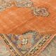 6x9 Cinnamon Orange Classic Vintage Rug, 188x262 Cm