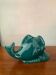 Vintage fish ashtray in majolica