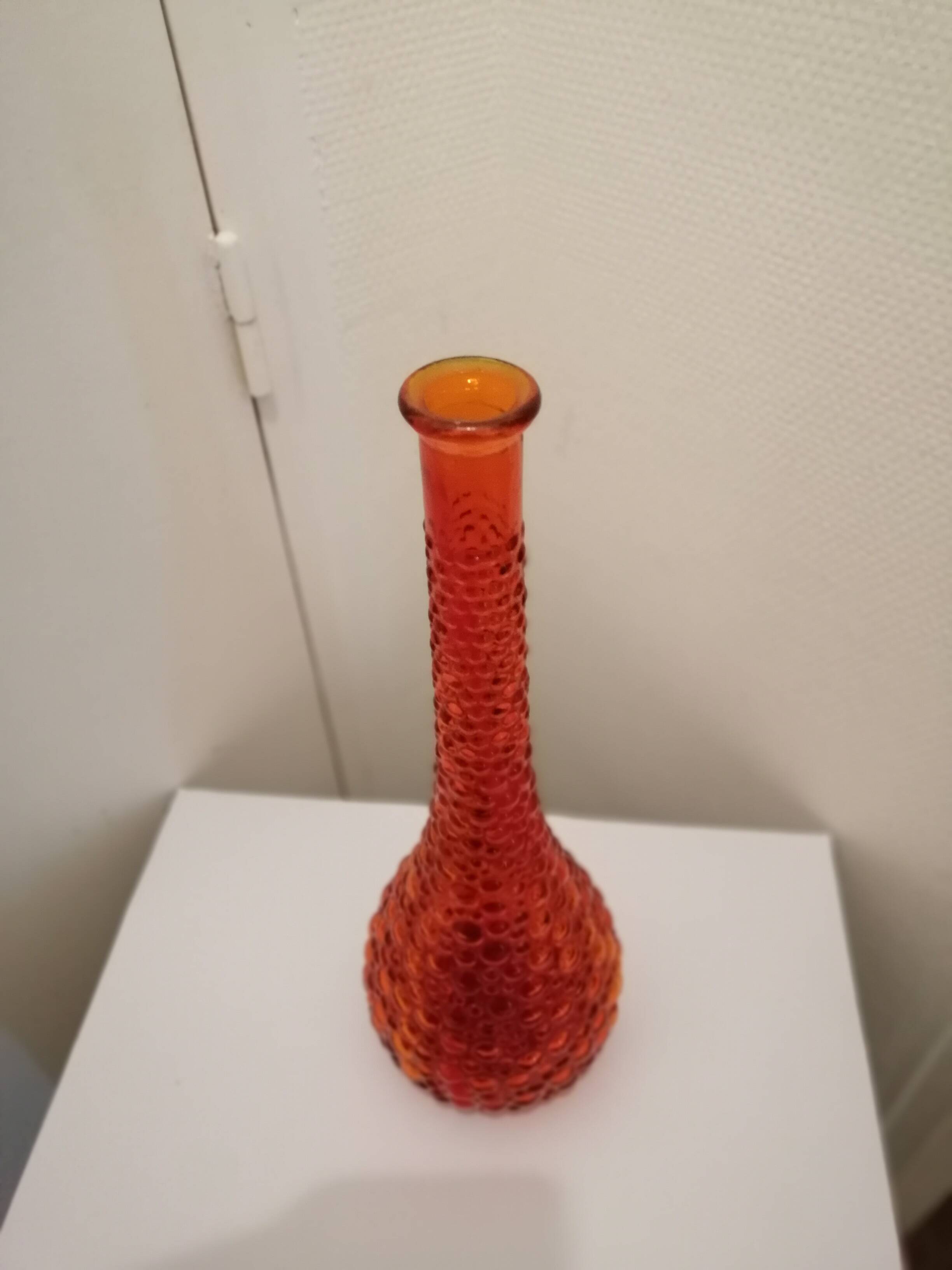 Red italian decanter