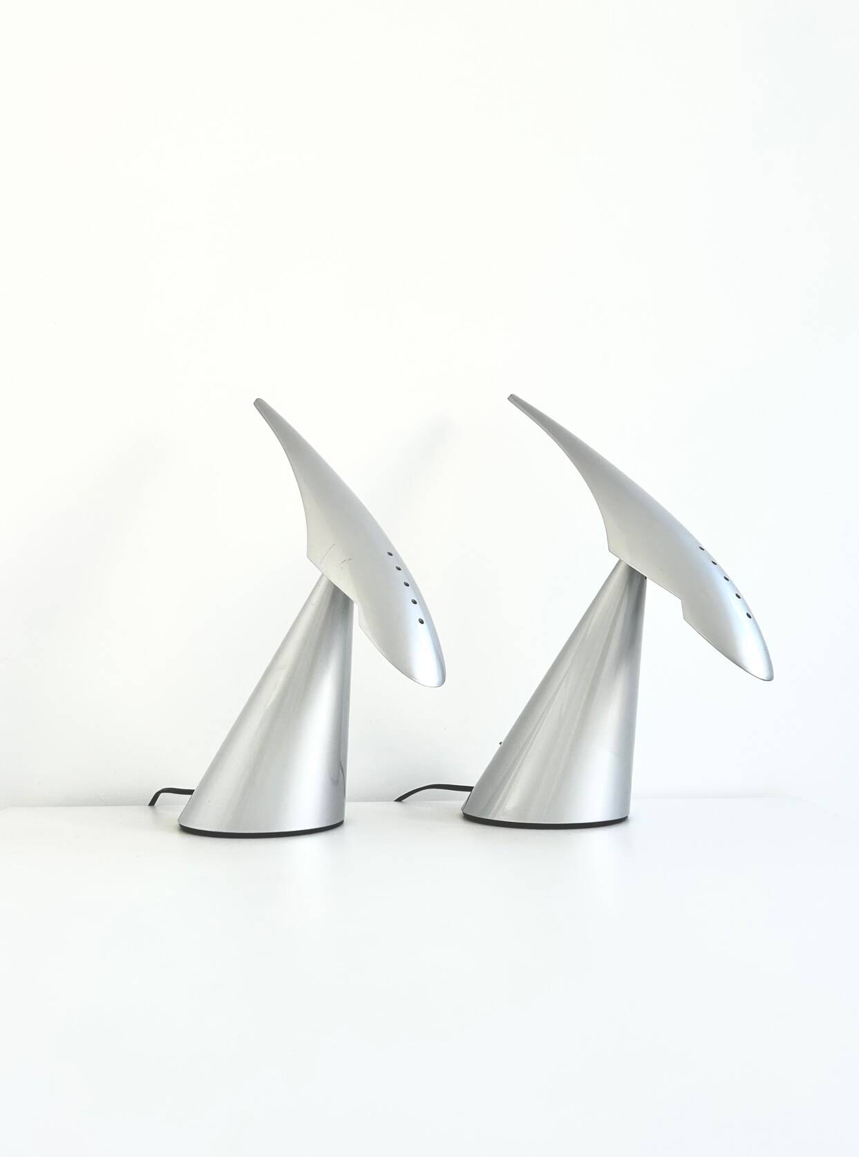 Pair of Ran desk lamps by Peter Naumann for ClassiCon 1990s