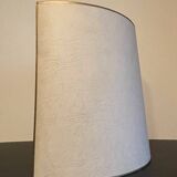 Half-moon lampshade wall lights (pair of)