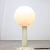 Vintage Onyx & Opaline Table Lamp, 1960s
