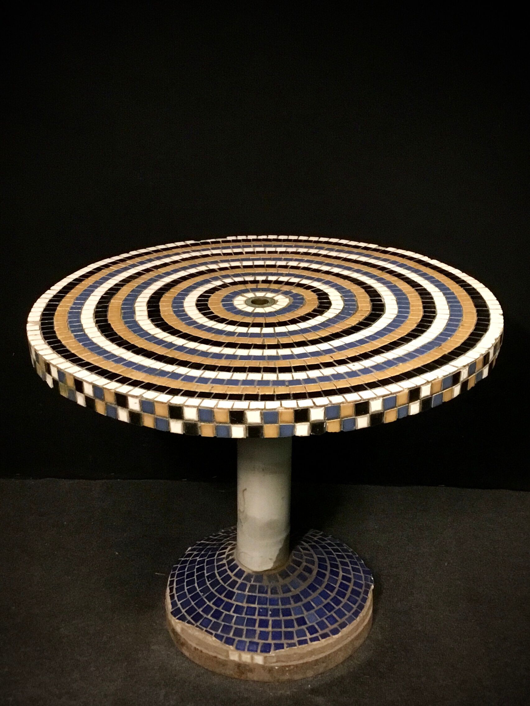 Ceramic garden table