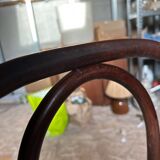 Chaises bistrot en cannage vintage