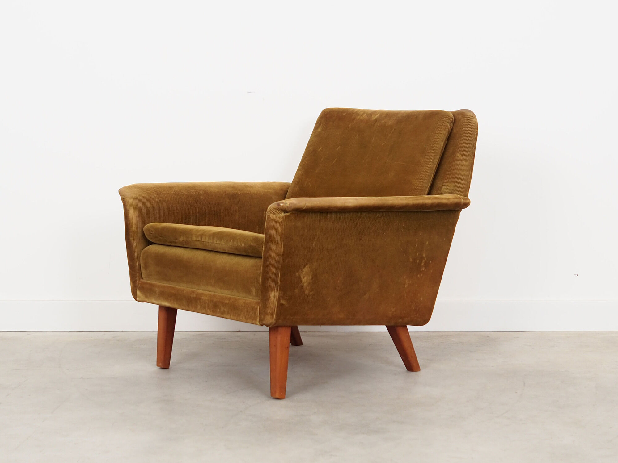 Beech armchair, Scandinavian design, 1960s, designer: Folke Ohlsson, manufacture: Fritz Hansen