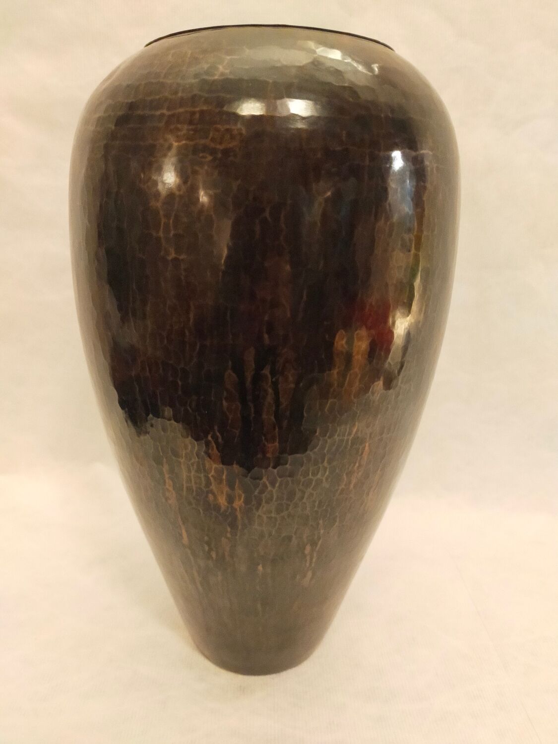Brassware vase by Hervé Wahlen