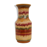 Multi-coloured sandstone vase No.1