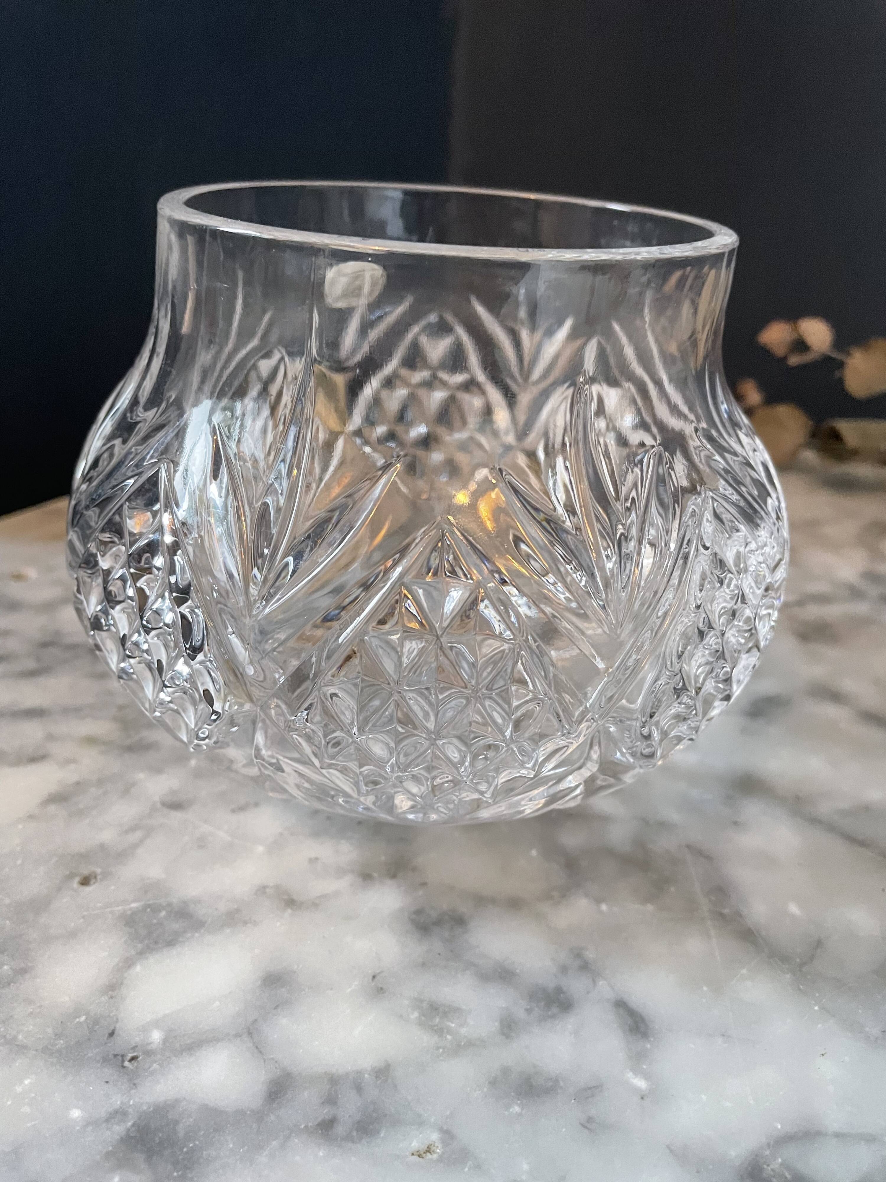 Crystal vase