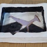 Danish ceramic pocket tray 1960