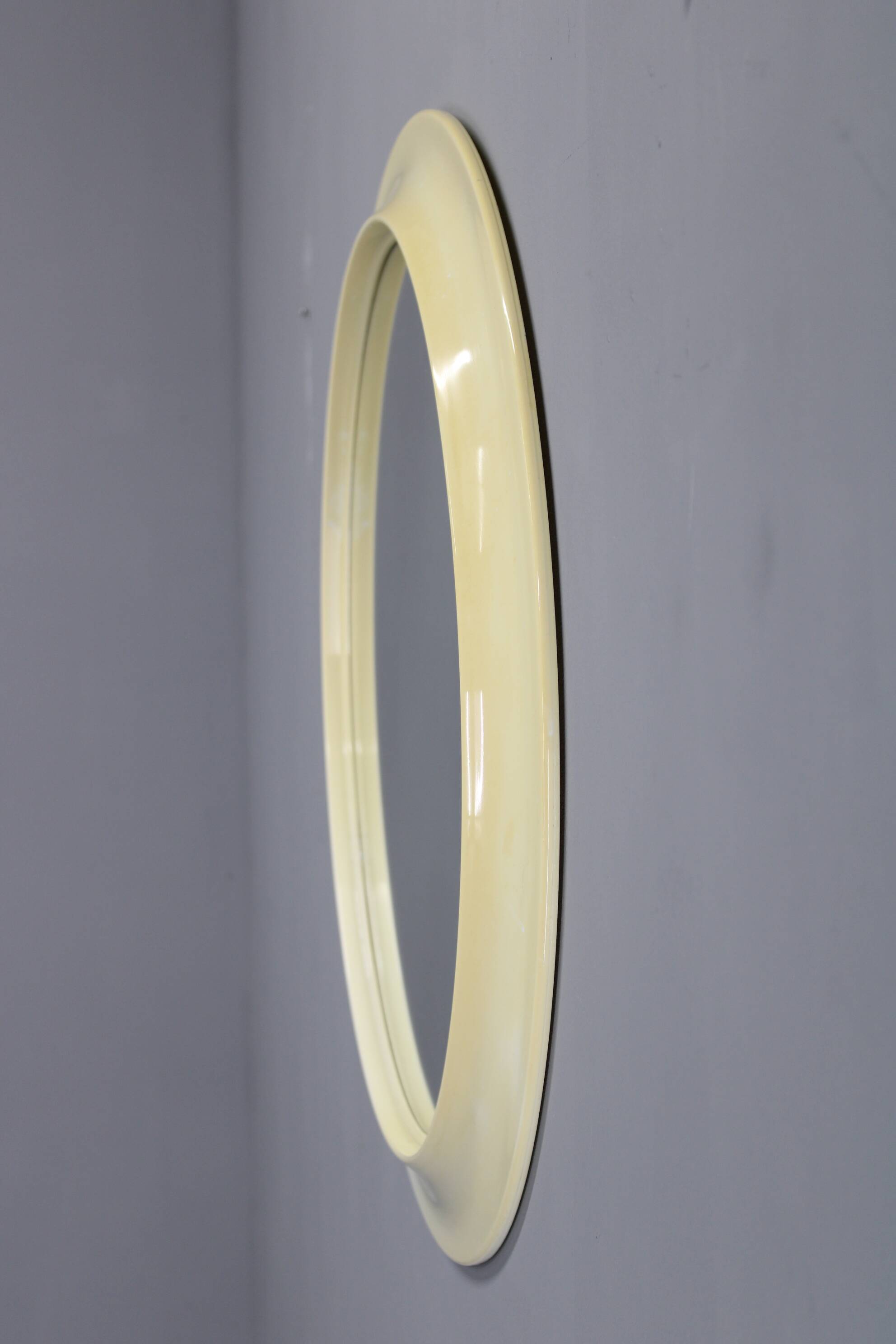 1970s Round Mirror, Italy
