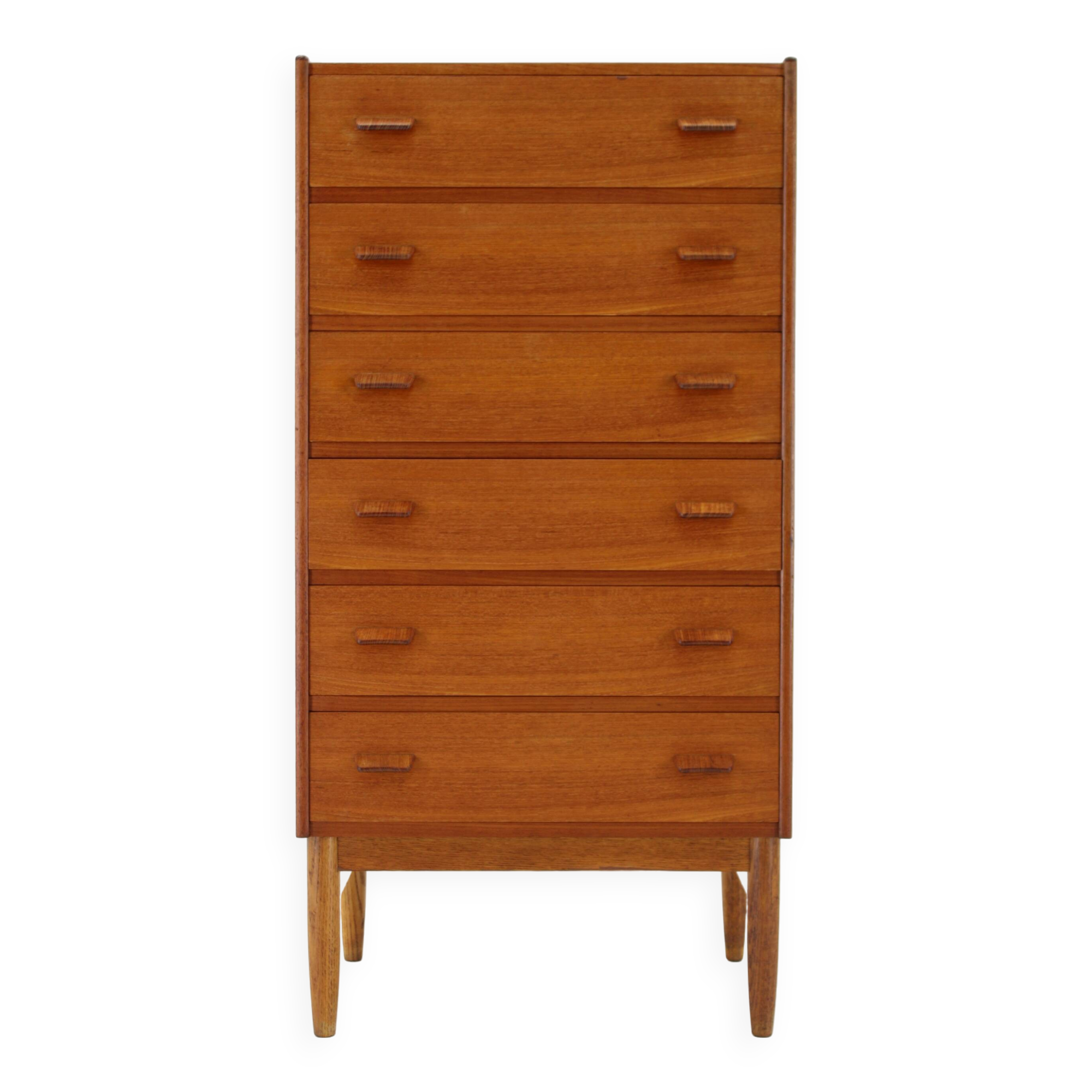 1960s Poul Volther Teak Chest of Drawers by Munch Slagelse Mobler, Denmark