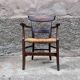 Rustic mulched armchair in oak 1940