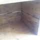 Transport case L58xD30,5xH34cm wood storage