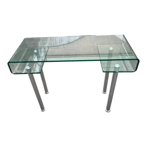bureau en verre des années