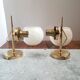 Golden sconces