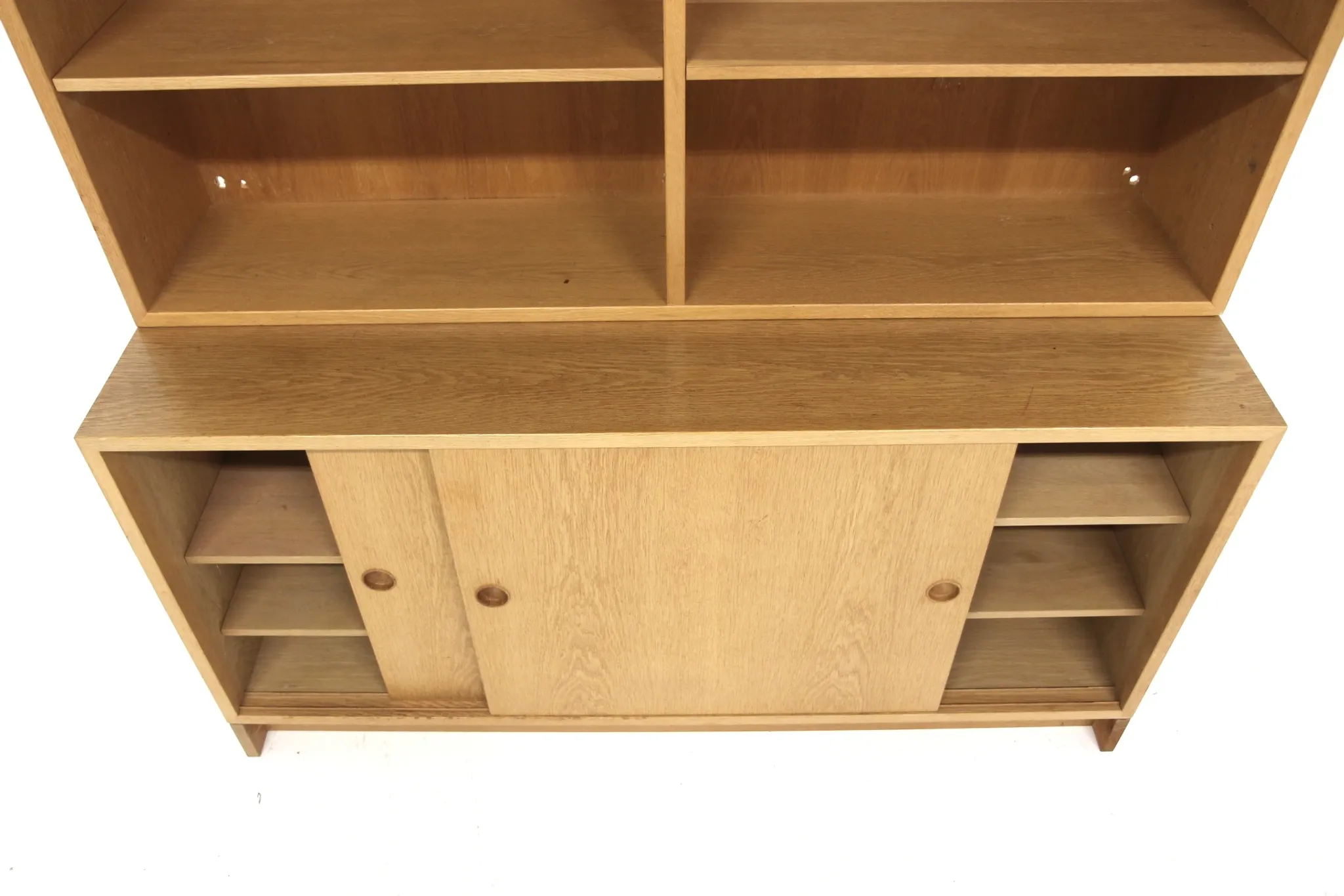Scandinavian oak library "Öresund", Børge Mogensen, Sweden, 1960