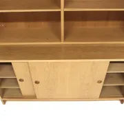 Scandinavian oak library "Öresund", Børge Mogensen, Sweden, 1960