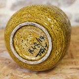 Ceramic vase glazed by Aldo Londi for Bitossi