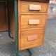Vintage schoolmaster's desk mullca 1960