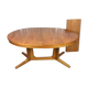 Table ovale à manger Baumann avec 2 allonges