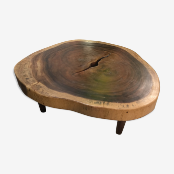 Table basse en bois 1960