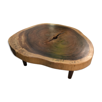 1960 wooden coffee table