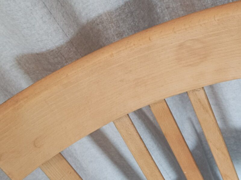 Bistro chair solid wood Baumann aero-gummed