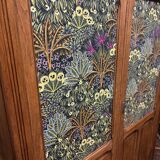 Vintage Parisian wooden wardrobe