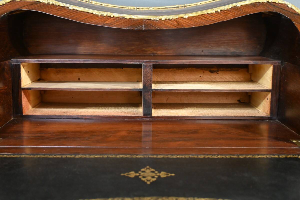 Rosewood Lady's Desk, Louis XV Style – Part 2 of the 19th Century