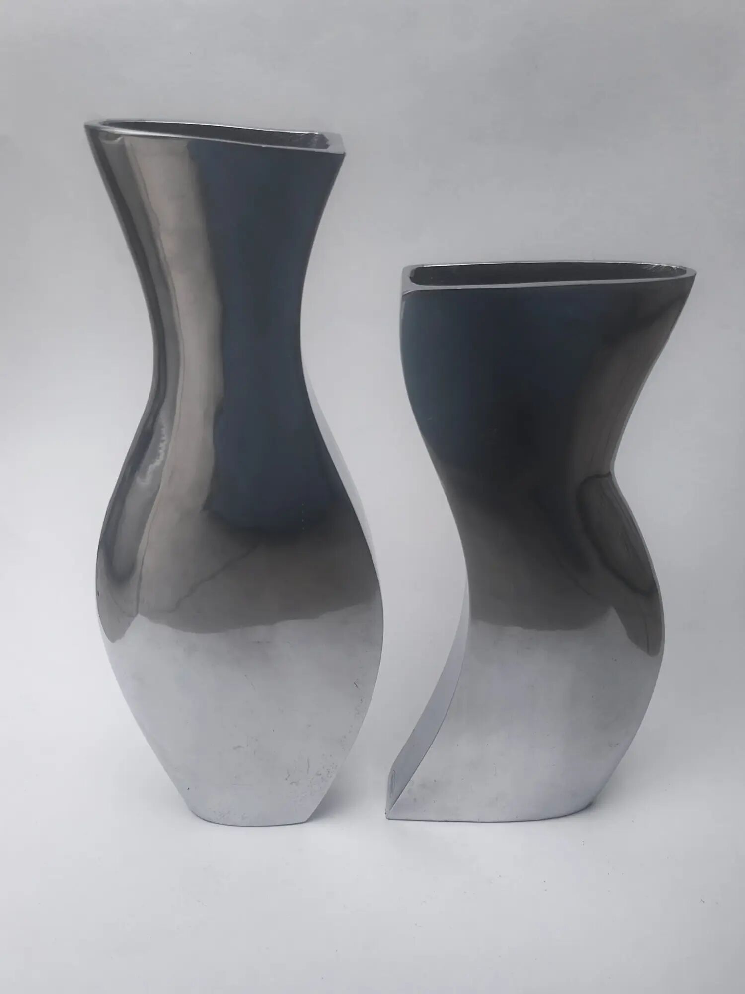 Pair of modern vases