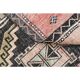 1970s Turkish Oushak Handmade Wool Cotton Orange Runner Rug 92x331