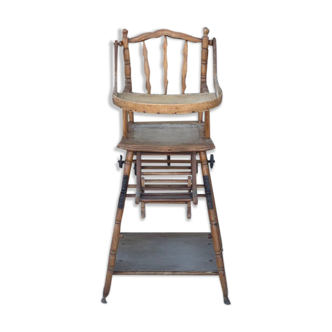 Antique baby chair