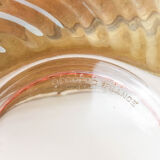 Pink depression glass bowl "Rosaline" Arcoroc de Luminarc