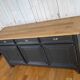 Restored solid oak enfilade