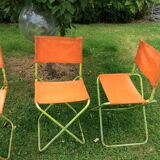 4 fauteuils de camping