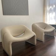 1980s Groovy Chair by Pierre Paulin for Artifort (F598)