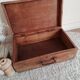 Old wooden box