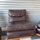 Chauffeuse cuir Roche Bobois