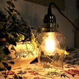 Vintage 50s Walkman - Fluted Glass Globe