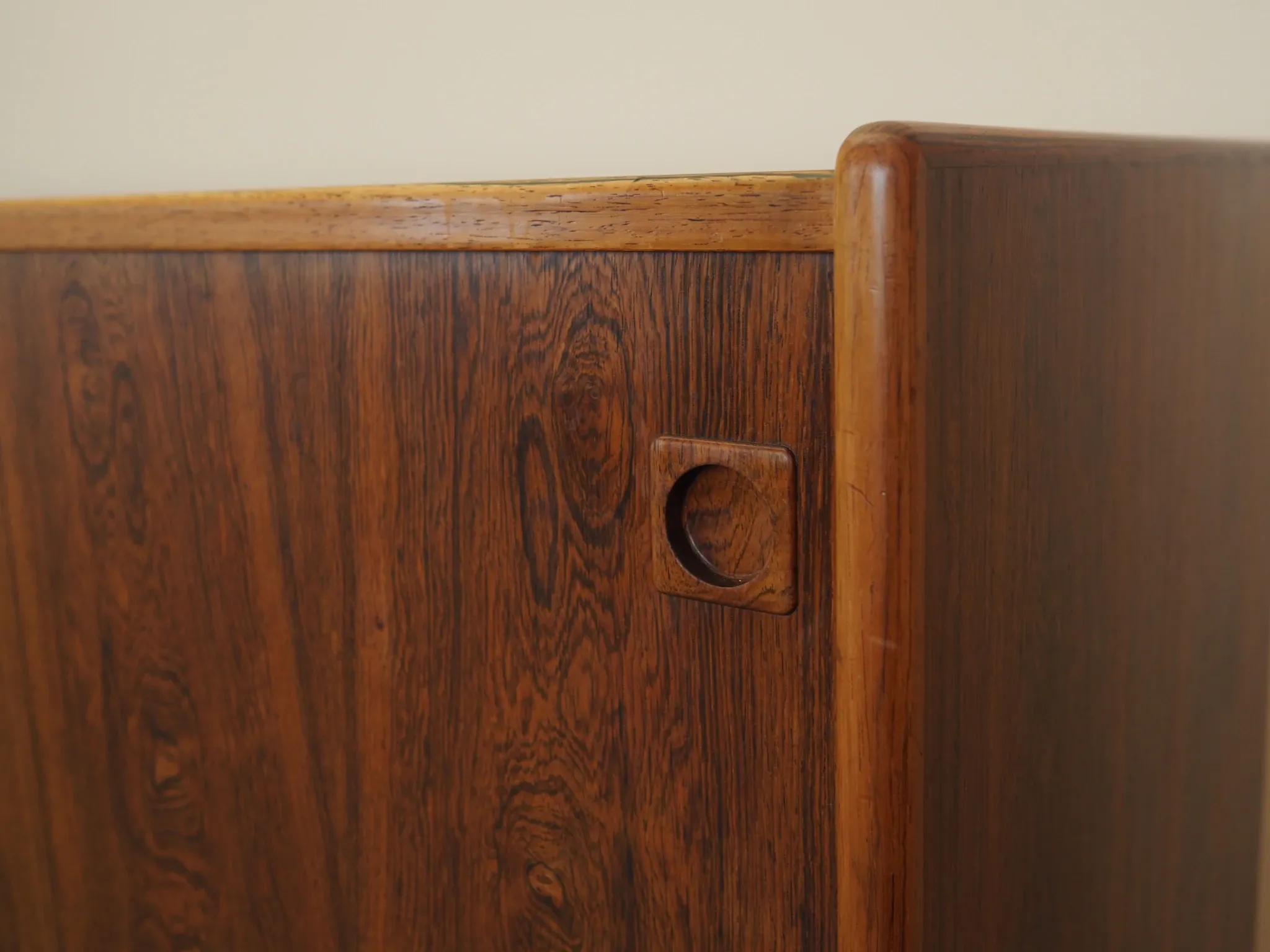 Rosewood sideboard, Danish design, Johannes Andersen, Uldum Rosewood sidebo