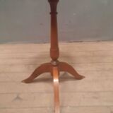 Small circular pedestal table