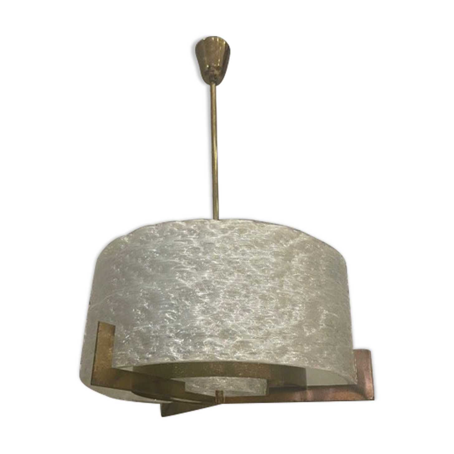 Vintage plexi chandelier lucite