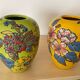 Duo de vases vintage en céramique